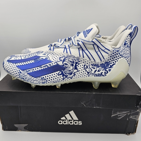 Adidas Adizero 11 'Comics- Royal Blue' Football Cleats Mens Size 13